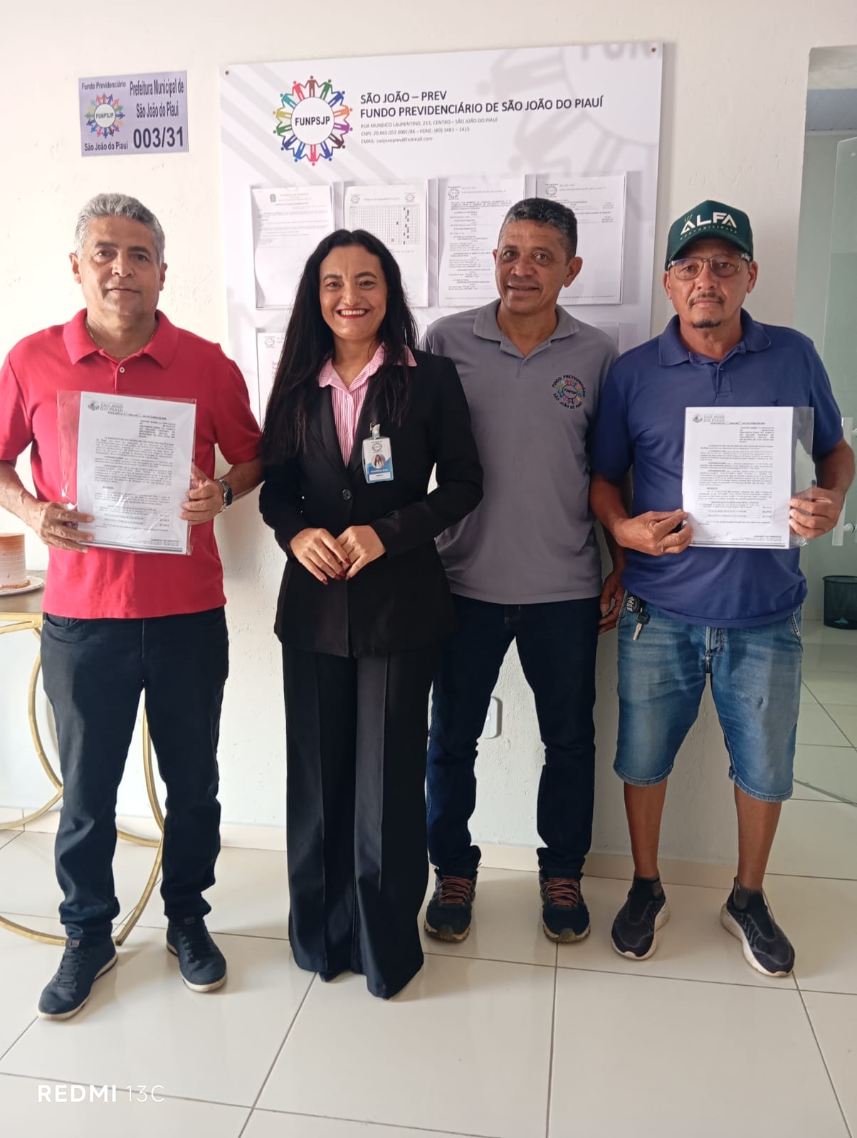 Hoje celebramos muito mais do que a entrega de uma Portaria de Aposentadoria